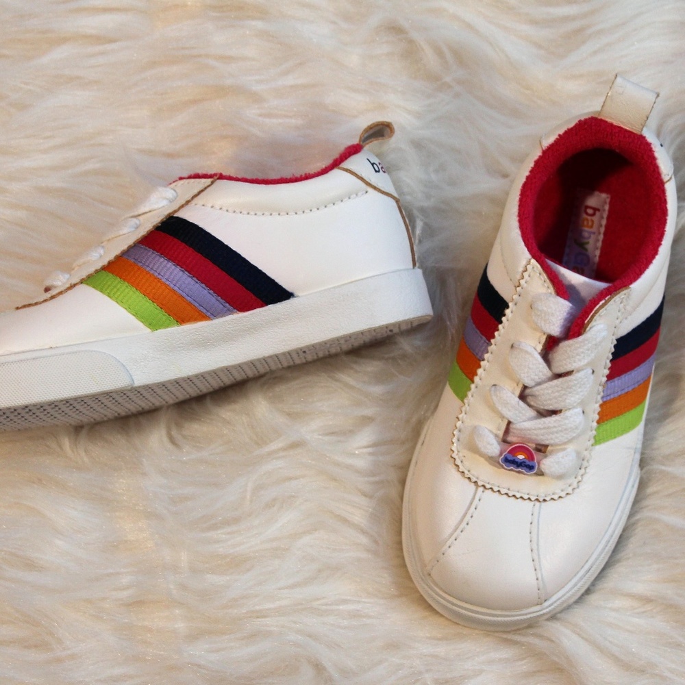 New Baby Gap Rainbow Tennis Shoes!